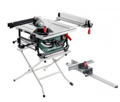 Metabo TS 254 M 240V,  1.5KW 10in Table Saw Package With Folding Stand + Sliding Table Carriage  £469.95